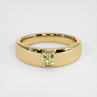 0.50 Ct. Sapphire Ring, 18K Yellow Gold 1