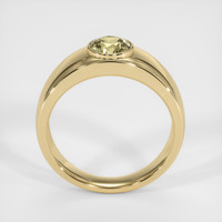 0.83 Ct. Yellow Sapphire Ring, 18K Yellow Gold 3