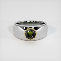 1.37 Ct. Gemstone Ring, 14K Yellow & White 1