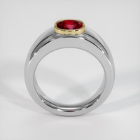 1.31 Ct. Ruby Ring, 14K Yellow & White 3