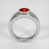 1.49 Ct. Ruby Ring, 14K Yellow & White 3