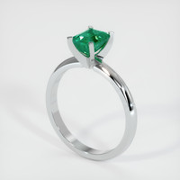 1.07 Ct. Emerald Ring, Platinum 950 2