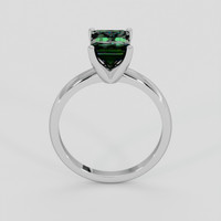 1.63 Ct. Green Chrome Tourmaline Ring, Platinum 950 3