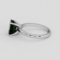 1.63 Ct. Green Chrome Tourmaline Ring, Platinum 950 4