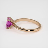 1.55 Ct. Sapphire Ring, 18K Rose Gold 4