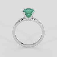 1.67 Ct. Emerald Ring, Silver 3
