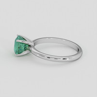 1.67 Ct. Emerald Ring, Silver 4