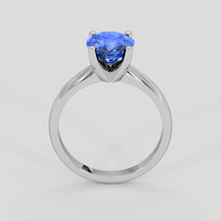 2.50 Ct. Bi Color Sapphire Ring, 14K White Gold 3