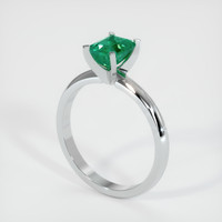 Emerald Ring 1.07 Ct., 18K White Gold Preview