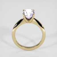 3.01 Ct. Purple Sapphire Ring, 14K Yellow Gold 3