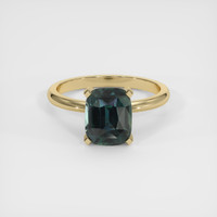 3.19 Ct. Sapphire Ring, 14K Yellow Gold 1