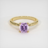 1.41 Ct. Sapphire Ring, 18K Yellow Gold 1
