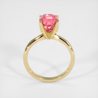 3.07 Ct. Sapphire Ring, 18K Yellow Gold 3