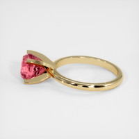 3.07 Ct. Sapphire Ring, 18K Yellow Gold 4