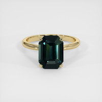 4.89 Ct. Sapphire Ring, 18K Yellow Gold 1