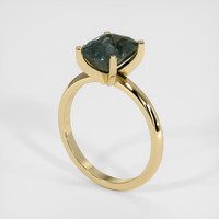 3.19 Ct. Sapphire Ring, 18K Yellow Gold 2
