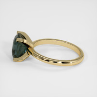 3.19 Ct. Sapphire Ring, 18K Yellow Gold 4