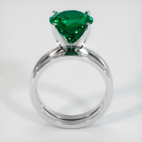 3.85 Ct. Emerald Ring, Platinum 950 3