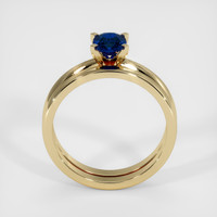 0.70 Ct. Sapphire Ring, 14K Yellow Gold 3