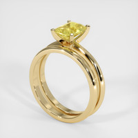 1.53 Ct. Sapphire Ring, 14K Yellow Gold 2