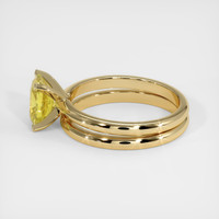 1.53 Ct. Sapphire Ring, 14K Yellow Gold 4