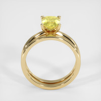 1.53 Ct. Sapphire Ring, 18K Yellow Gold 3