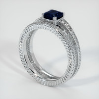 1.52 Ct. Sapphire Ring, Platinum 950 2