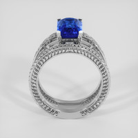 3.35 Ct. Blue Sapphire Ring, Platinum 950 3