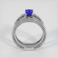 1.16 Ct. Blue Sapphire Ring, Platinum 950 3