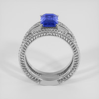 2.26 Ct. Blue Sapphire Ring, 14K White Gold 3
