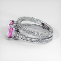 2.12 Ct. Sapphire Ring, 14K White Gold 4