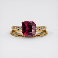2.54 Ct. Gemstone Ring, 18K Yellow Gold 1