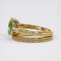 2.05 Ct. Bi Color Sapphire Ring, 18K Yellow Gold 4