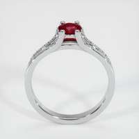 0.56 Ct. Ruby Ring, Platinum 950 3