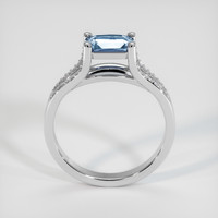 1.26 Ct. Sapphire Ring, 14K White Gold 3