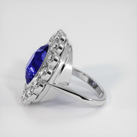 14.06 Ct. Sapphire Ring, Platinum 950 4