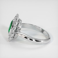 1.24 Ct. Emerald Ring, Platinum 950 4