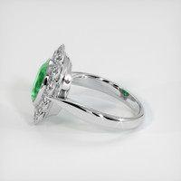 2.09 Ct. Emerald   Ring, Platinum 950 4