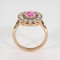2.03 Ct. Sapphire Ring, 18K Rose Gold 3