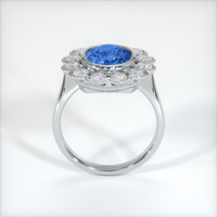 1.88 Ct. Blue Sapphire Ring, 10K White Gold 3
