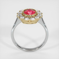 2.09 Ct. Ruby Ring, 14K White & Yellow 3