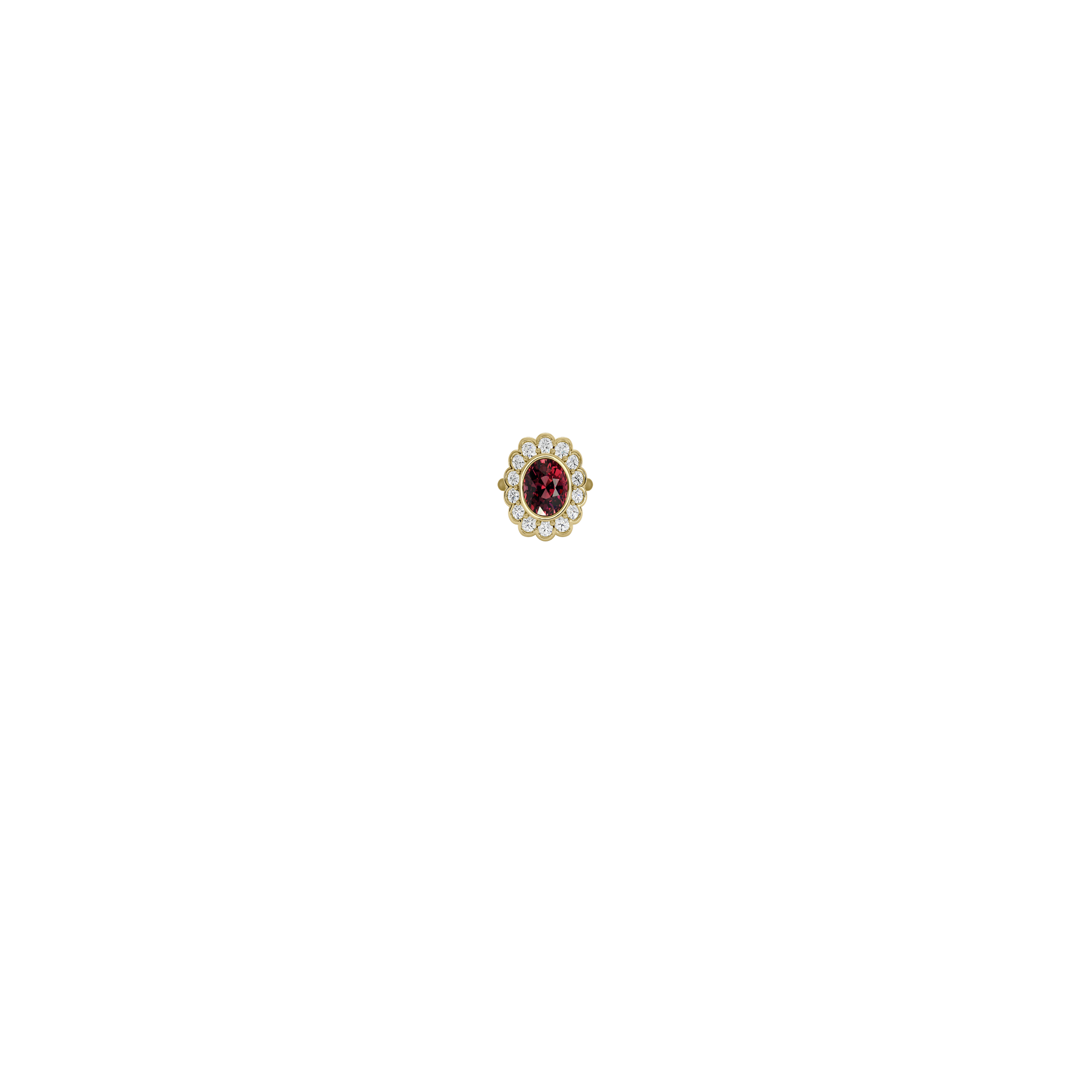 Jewelry image on model