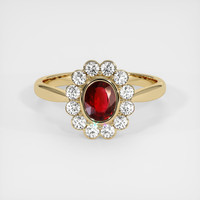Ruby Ring 0.81 Ct., 18K Yellow Gold Preview