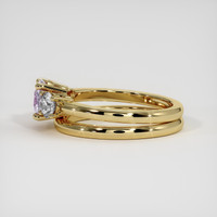 1.15 Ct. Sapphire Ring, 14K Yellow Gold 4