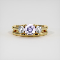 1.15 Ct. Sapphire Ring, 18K Yellow Gold 1