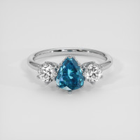1.84 Ct. Gemstone Ring, Platinum 950 1
