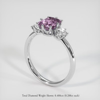 1.92 Ct. Gemstone Ring, Platinum 950 2