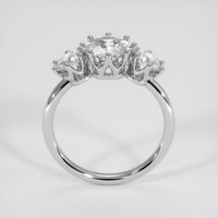 1.45 Ct. White Sapphire Ring, Platinum 950 3
