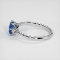 0.66 Ct. Sapphire Ring, Platinum 950 4