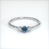 0.46 Ct. Sapphire Ring, Platinum 950 1